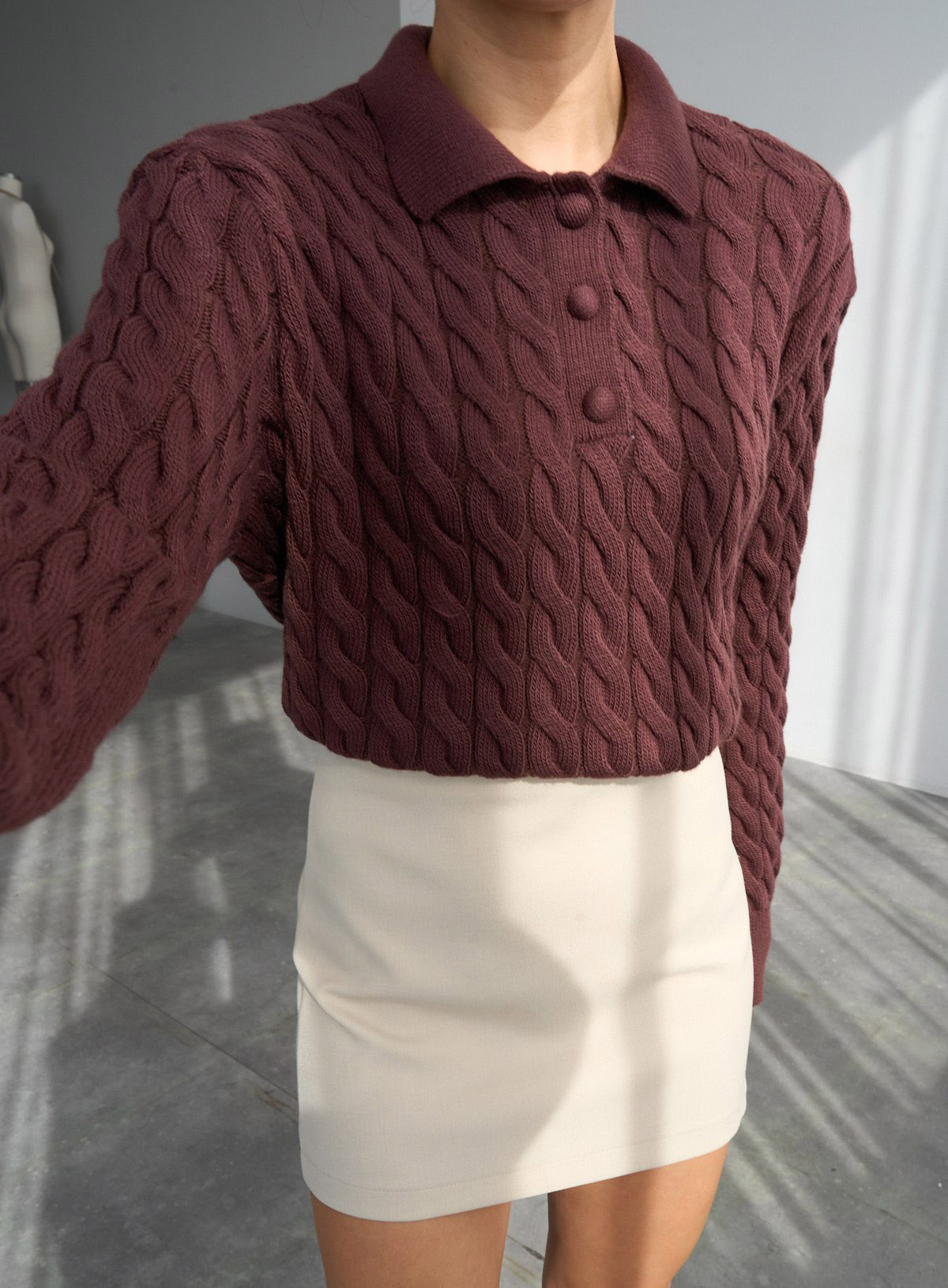 TOP KNITTED CHERRY 26124