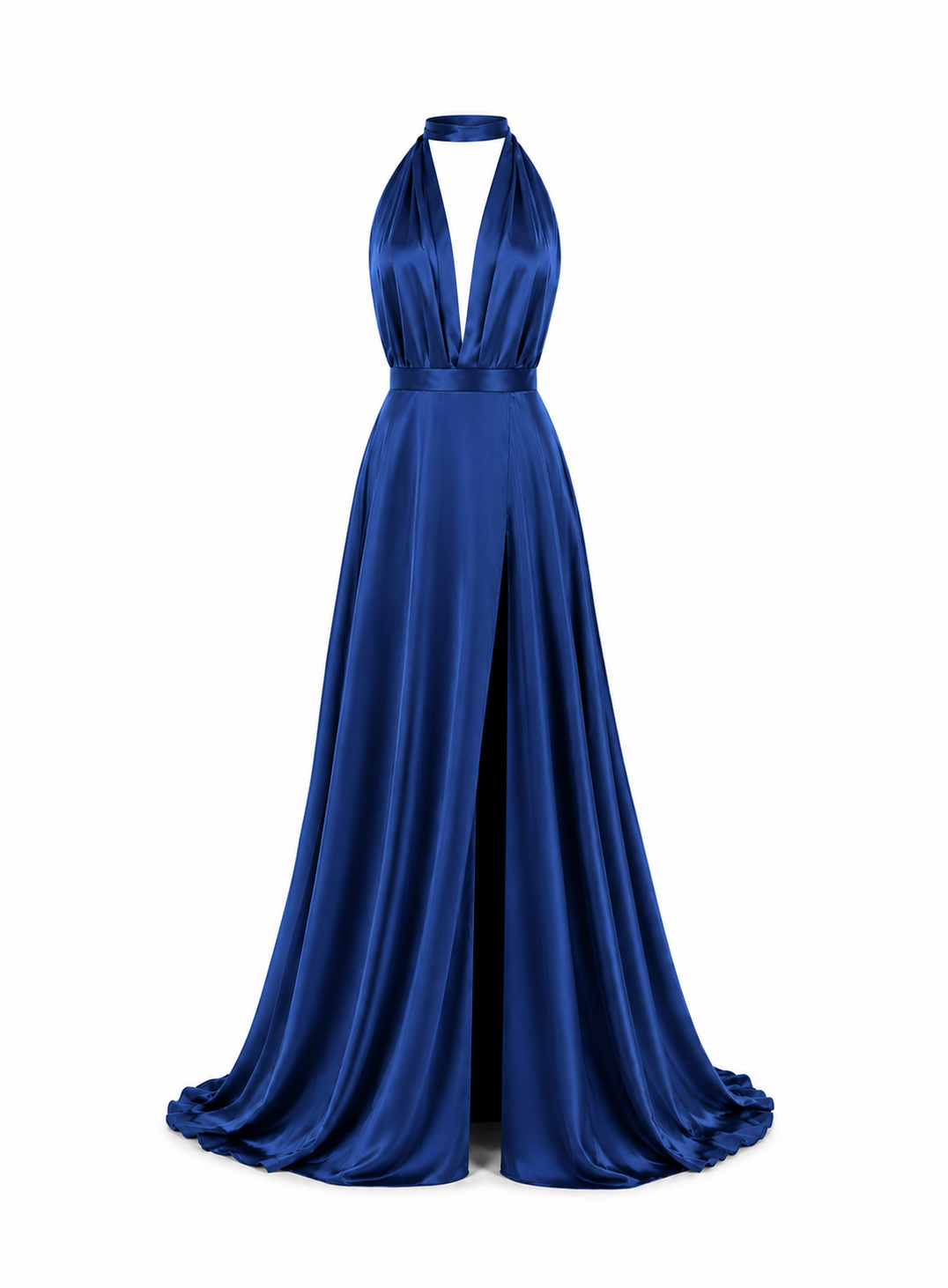 ΦΟΡΕΜΑ MAXI ΜΕ V ΝΤΕΚΟΛΤΕ KAI ΑΝΟΙΧΤΗ ΠΛΑΤΗ NAVY BLUE 26433