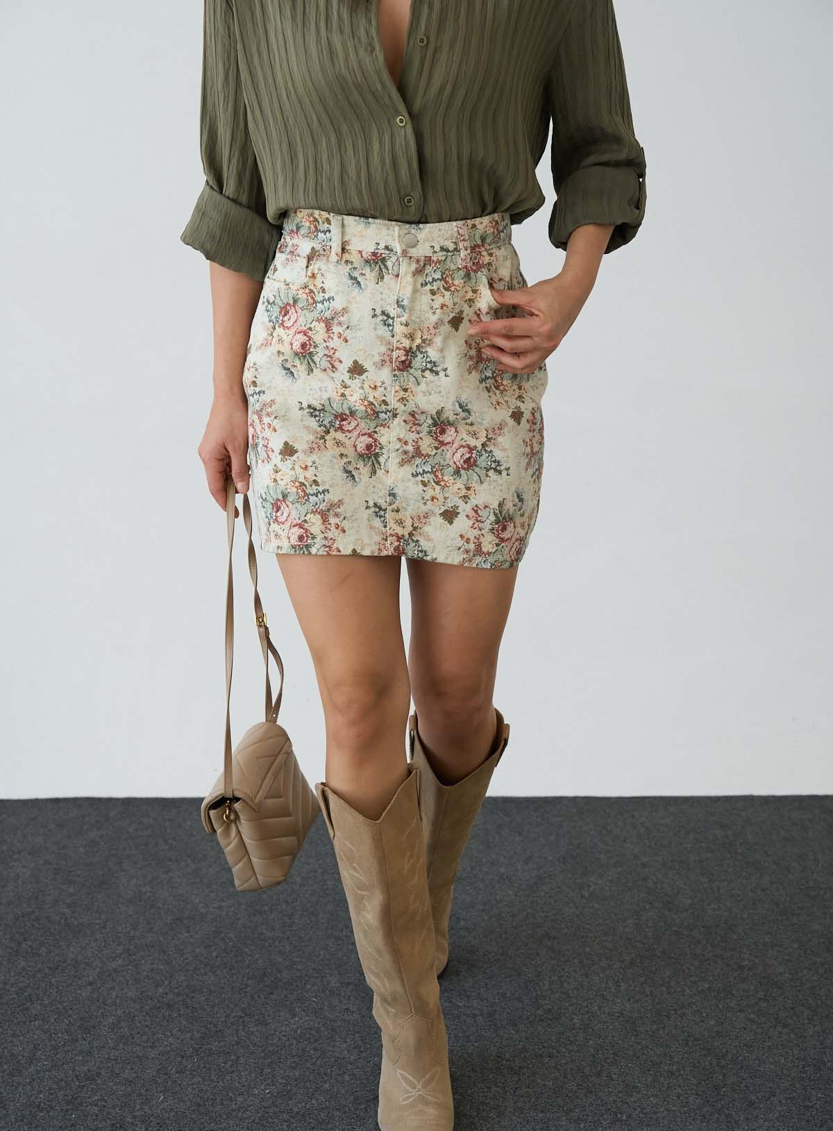 ΤΖΙΝ ΦΟΥΣΤΑ MINI FLORAL 26505